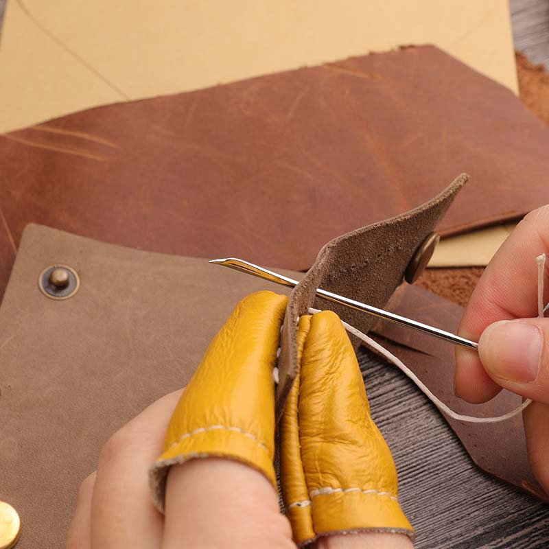 Reparare ace de cusut curbat drept set tapiterie covoare panza piele infilator ac pentru instrumente de cusut manual 7 buc/set