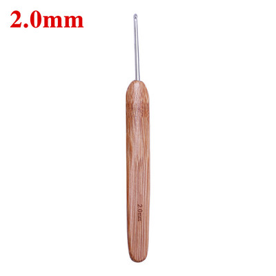 1Pc Bambusa Tamboradatas Āķi Dzija Aust Rokturis Āķis DIY Instrumenti Šūšanas Aksesuāri Mežģīņu pinuma amatniecības adata 0,5-3,0 mm