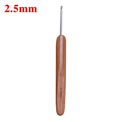 1Pc Bambusa Tamboradatas Āķi Dzija Aust Rokturis Āķis DIY Instrumenti Šūšanas Aksesuāri Mežģīņu pinuma amatniecības adata 0,5-3,0 mm