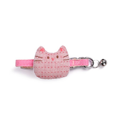 K5DC suņu apkakles siksna zēnam meitenei kucēnam kaķim ar metāla zvaniņiem maziem suņiem