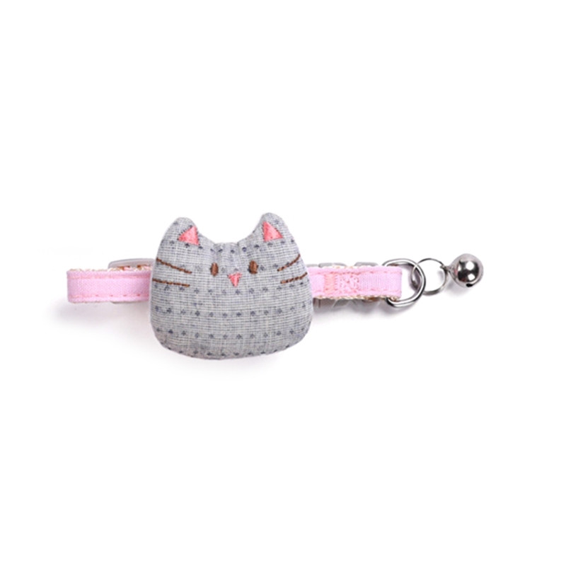 K5DC suņu apkakles siksna zēnam meitenei kucēnam kaķim ar metāla zvaniņiem maziem suņiem