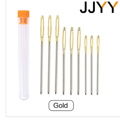 JJYY Lielacu neasas tērauda dzijas adāmadatas Šujamadatas