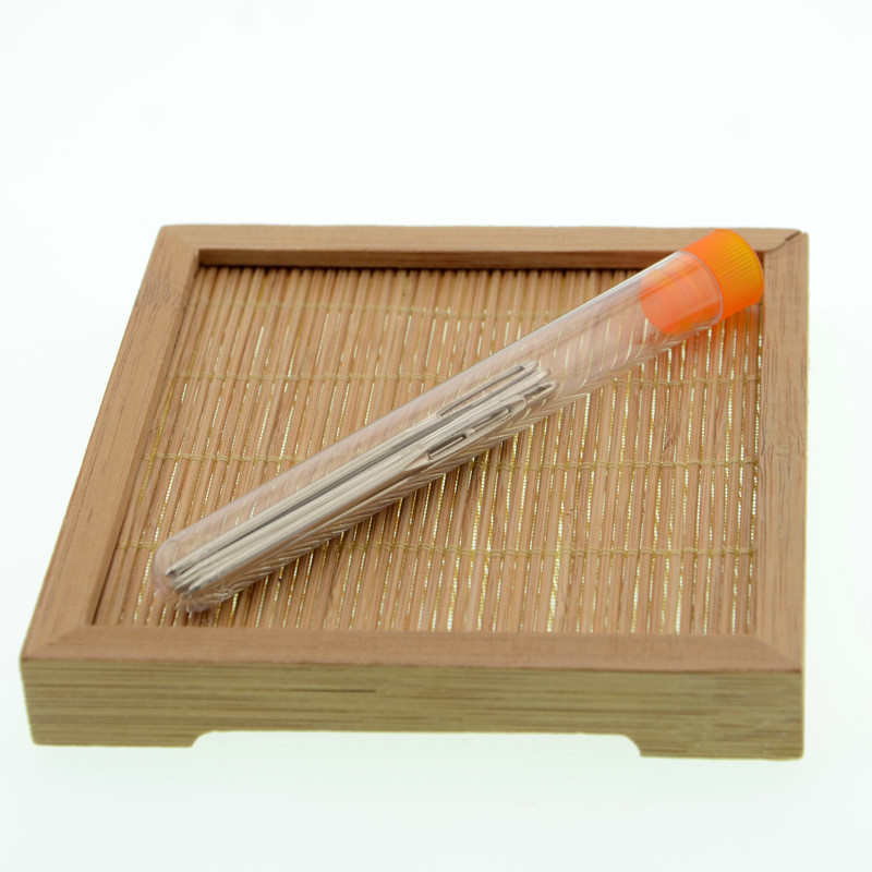 9 GAB lielas acs neasas šūšanas adatas Krustdūriena adāmadata Roku darbs ādas izšūšanas diegu adatas šūšanas piederumi