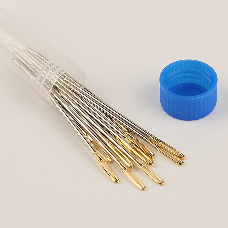 MIUSIE 18/20 gab 5,3/6/7 cm strupas lielas adatas ar adatu pudeli Nerūsējošā tērauda ādas šūšanas adatas Ādas amatniecības rīks