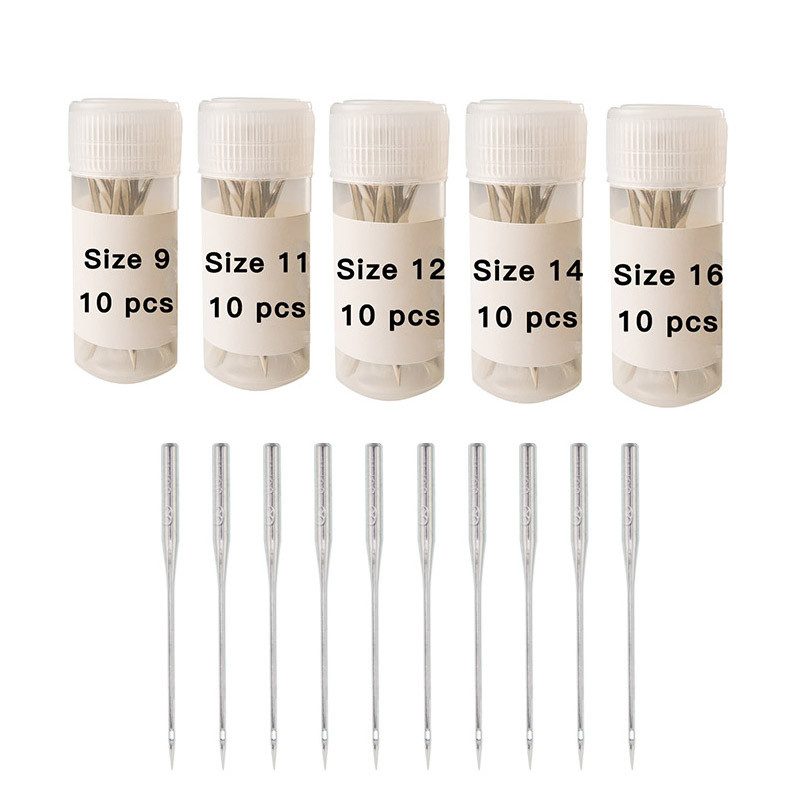 10/50/70Gb HAX1 Mājsaimniecības šujmašīnu adatas DIY šūšanas piederumi 11/75,12/80,14/90,16/100,18/110