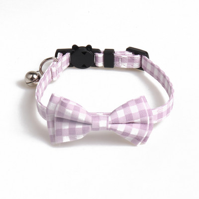 Mājdzīvnieku kaķu kaklasiksnas Kaķu piederumi Aksesuāri Ziedu rūtains kombinēts uzvalks Kaķu kaklasiksna Bow Bell Kucēns Kaķēni Kaklarota Mājdzīvnieku izstrādājumi