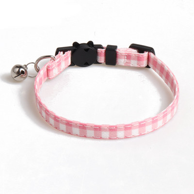 Mājdzīvnieku kaķu kaklasiksnas Kaķu piederumi Aksesuāri Ziedu rūtains kombinēts uzvalks Kaķu kaklasiksna Bow Bell Kucēns Kaķēni Kaklarota Mājdzīvnieku izstrādājumi