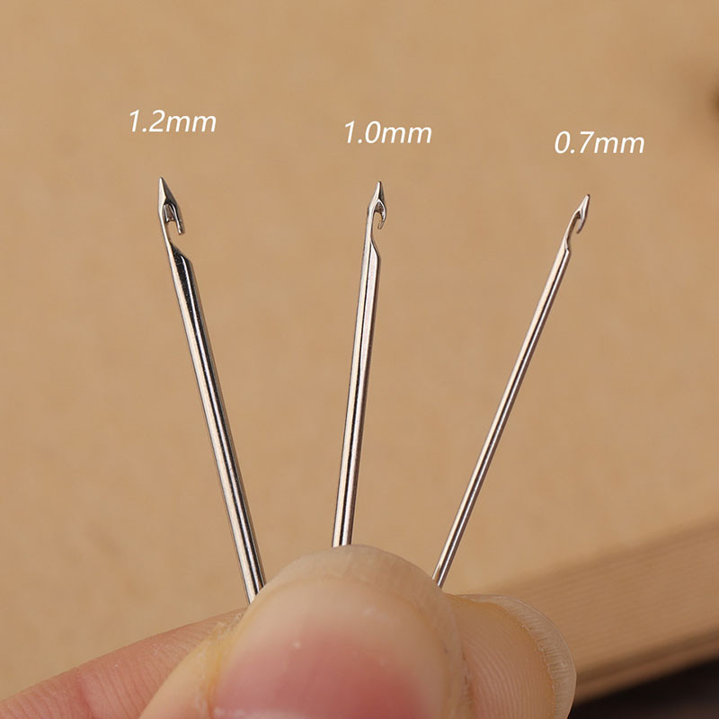 1 szett hímzőlyukasztó 3 tűs lyukasztótollas hímző keresztszemes kézműves készlet francia horgolt kötéshez