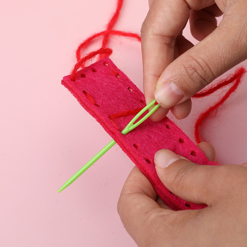Fenrry heegelnõela komplekt Loom Knit Nõela Heegelnõela komplekt Plastikust kudumisvardad Villased lõngavardad juhuslikud värvid