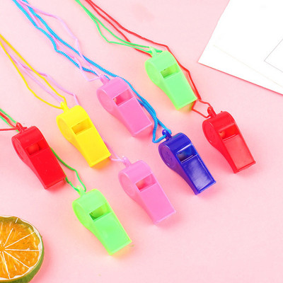20Pcs Детски цветни свирки Играчки Сватбени детски рожден ден Noise Maker Whistles Сувенири за парти за гости Забавен реквизит Коледна чанта за подаръци