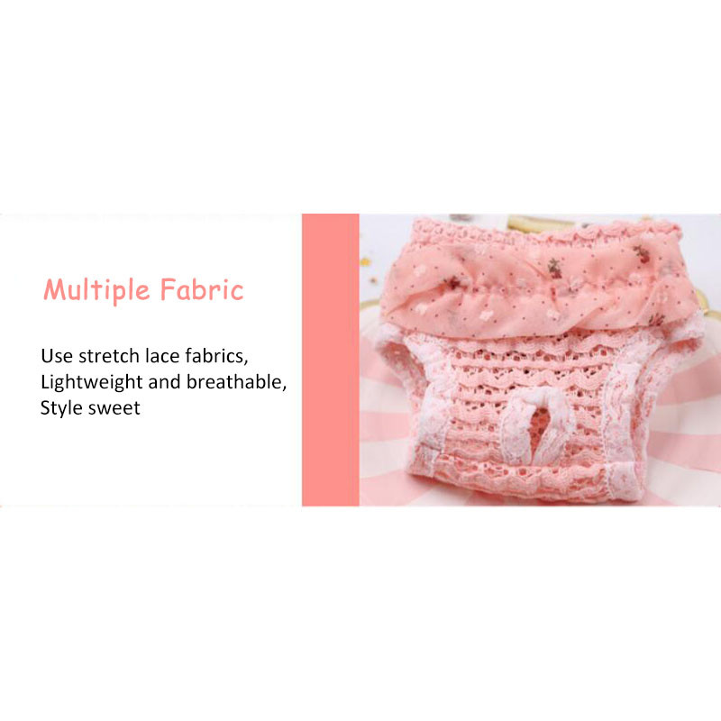 Új kisállat kutya fiziológiai nadrágok kölyök rövidnadrág egészségügyi rövid bugyi mosható tartós kutyapelenka fehérnemű egészségügyi rövid
