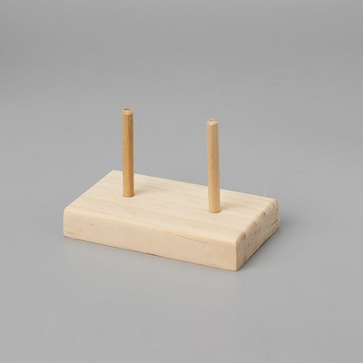 Koka spoles organizētājs Šūšanas diegu uzglabāšanas kronšteins Roll Rokdarbu rīki Piederumi DIY Apģērbu rokdarbu glabātuve