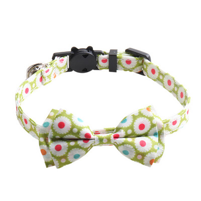 Kisállat macska nyakörvek macska kellékek Kiegészítők Halloween sorozat Szövedék Macskanyakörv Íves macskanyakörv csengővel Állítható kisállat termékek