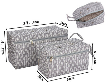 Домакинска чанта за плетене Чанта за съхранение на прежда Преносим калъф за съхранение на кука за плетене на една кука Игли за плетене Шевни аксесоари