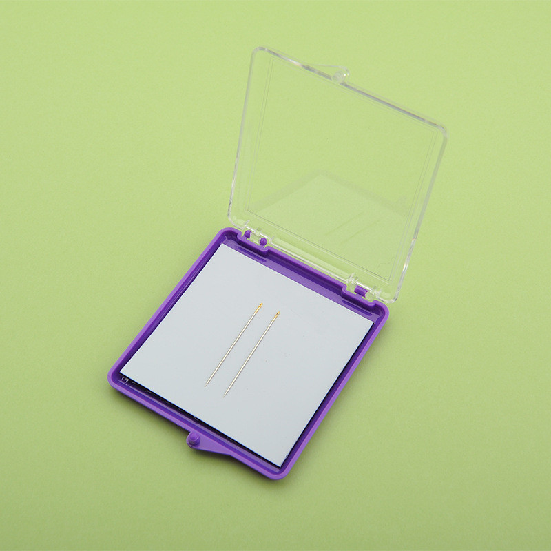 Magnētiskās plastmasas sūkšanas adatas rokasgrāmata Manuāla magnētiskās sūkšanas adatas ievietošanas adatas uzglabāšanas organizators