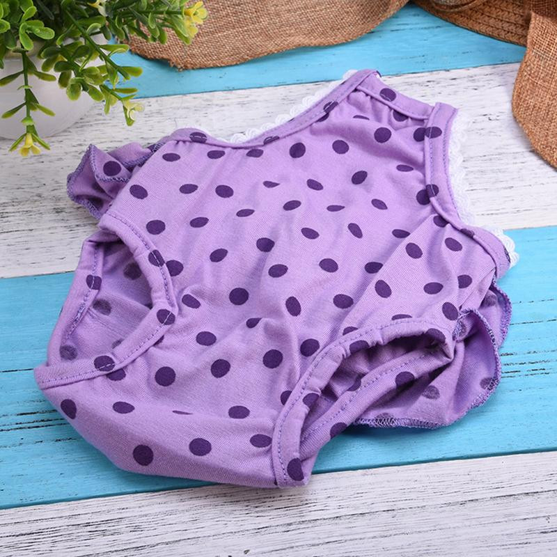 Dot Print Pet Dog Biksītes Siksna Sanitāri Regulējama Suņu Apakšveļa Autiņbiksītes Fizioloģiskās Bikses Kucēnu Šorti Drop Shipping