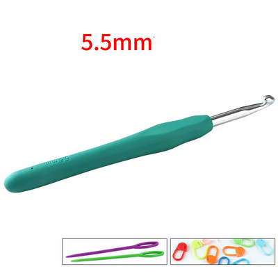 Adāmadatas Knitting Pro Barber For tamboradatas Komplekts Izšūšanas adatas ar bezmaksas piegādi Adīšanas tamborēšanas komplekts