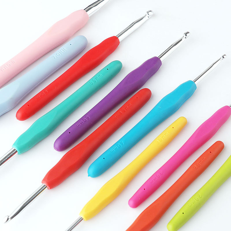 Adāmadatas Knitting Pro Barber For tamboradatas Komplekts Izšūšanas adatas ar bezmaksas piegādi Adīšanas tamborēšanas komplekts