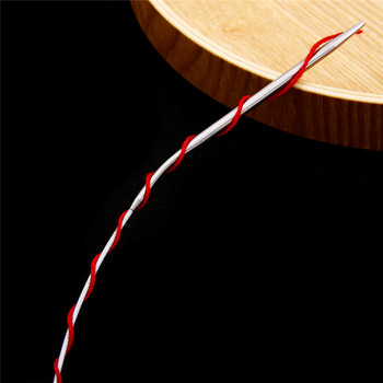 1 комплект 1,6-4,8 мм кръгли игли за плетене от неръждаема стомана, игли за плетене на една кука Инструменти за изработка на игли за набор от куки за плетене Направи си сам тъкане