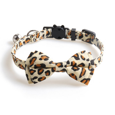 Mājdzīvnieku kaķu kaklasiksnas Kaķu piederumi Leoparda kaķa kaklasiksna Priekšgala kaķa kaklasiksna ar zvana piederumiem Kucēnu suņi Kaķēni Kaklarota Mājdzīvnieku izstrādājumi