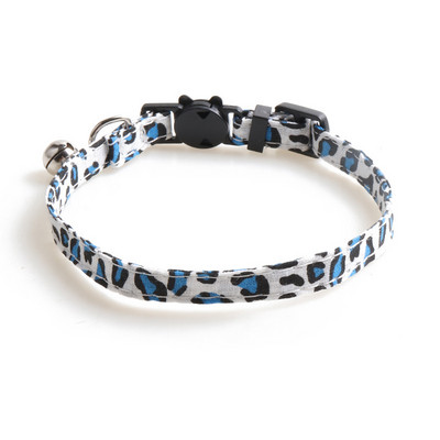 Mājdzīvnieku kaķu kaklasiksnas Kaķu piederumi Leoparda kaķa kaklasiksna Priekšgala kaķa kaklasiksna ar zvana piederumiem Kucēnu suņi Kaķēni Kaklarota Mājdzīvnieku izstrādājumi