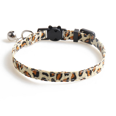 Mājdzīvnieku kaķu kaklasiksnas Kaķu piederumi Leoparda kaķa kaklasiksna Priekšgala kaķa kaklasiksna ar zvana piederumiem Kucēnu suņi Kaķēni Kaklarota Mājdzīvnieku izstrādājumi