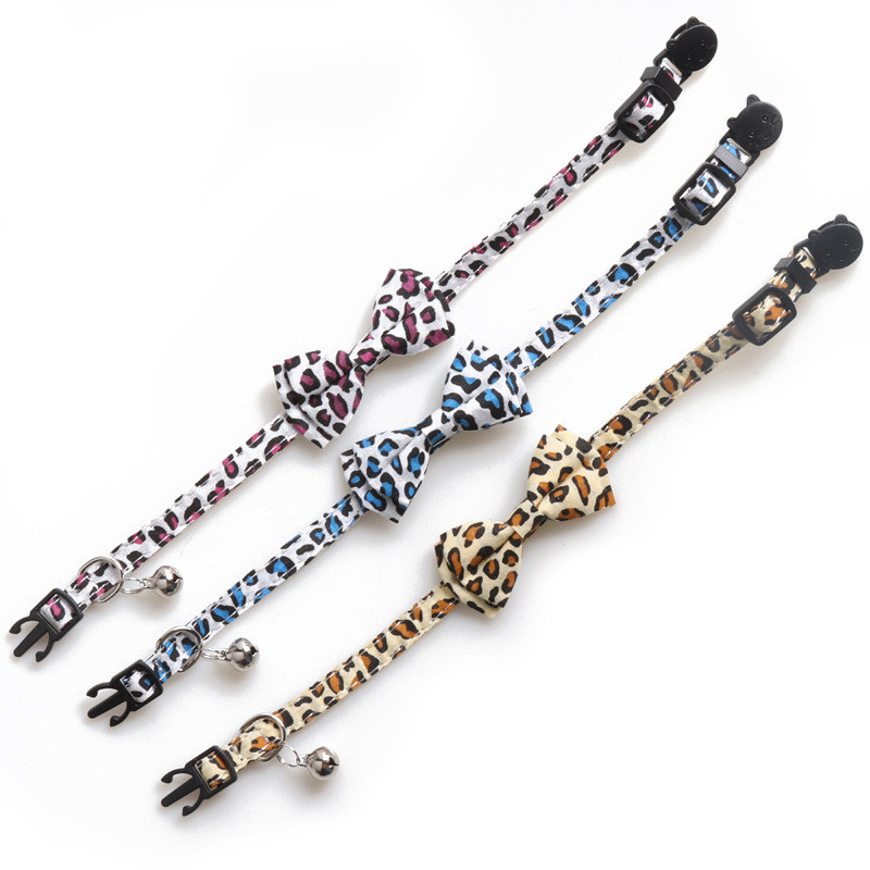 Mājdzīvnieku kaķu kaklasiksnas Kaķu piederumi Leoparda kaķa kaklasiksna Priekšgala kaķa kaklasiksna ar zvana piederumiem Kucēnu suņi Kaķēni Kaklarota Mājdzīvnieku izstrādājumi