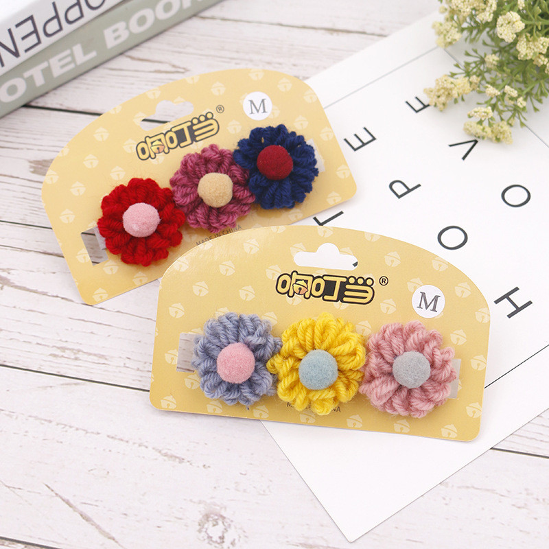 Háziállat nyakörv Gyapjú Virágok Macskanyakörv Nyaklánc Nyaklánc Csomagos nyakörv Kis méretű Nyakörv Kisállat Nyakörv Kisállat Kiegészítők