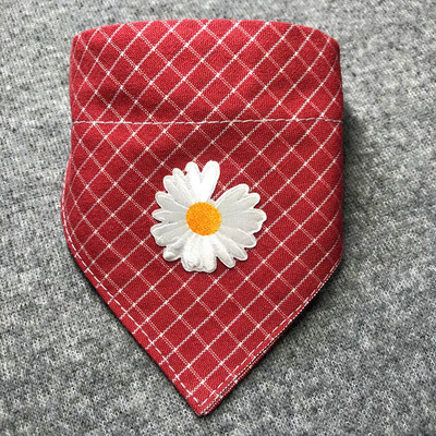 Kisállat nyakkendő Sál Kutya Nyáltörölköző Klasszikus Piros Fekete Kockás Kisállat Kutya Bandana Macska Kölyök Kendő Kisállatápolási Kiegészítők