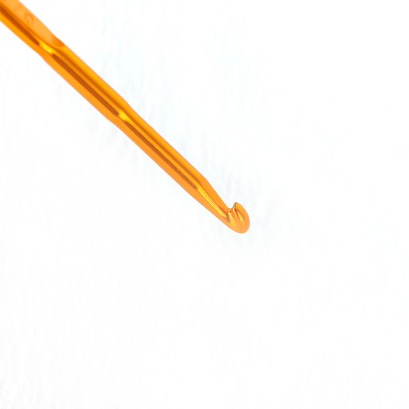 10 gab zelta alumīnija dubultā tamborēšanas āķa adāmadatas komplekts Weave Craft Drop piegāde