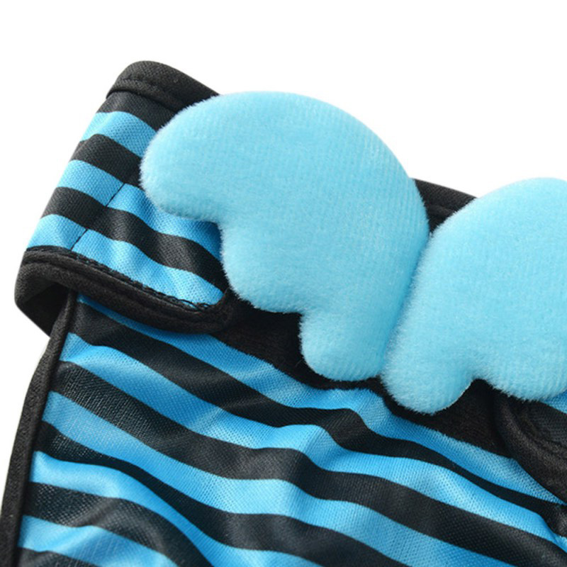 Νέο ανθεκτικό που πλένεται σκύλος φυσιολογικό παντελόνι μόδας λωρίδα Μικρό σορτς για σκύλους Μαλακό άνετο παντελόνι ασφαλείας για κατοικίδια Θηλυκό σκυλί