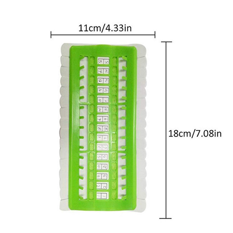 30 pozíció Szálrendezők Fogselyemrendező hímzőkészlet Keresztszemes eszköz Műanyag és hab hímzőselyem-rendező eszköz