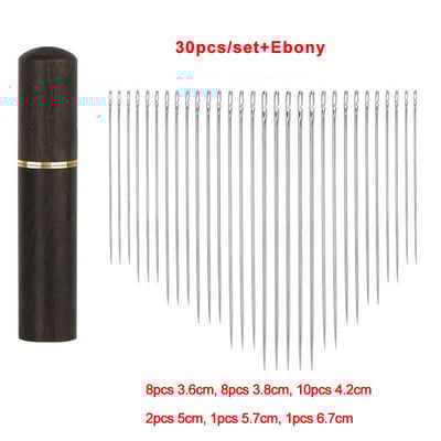 12/30 gab. Aklās adatas Vecāka gadagājuma cilvēkiem Adatas puses caurums Mājsaimniecības nerūsējošā tērauda šūšanas adatas Vītņu ievilkšana Apģērbu šūšanas piederumi