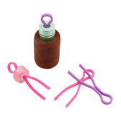 12 vnt./stal. Plastikiniai ritės spaustukai ilgo sriegio ritės laikiklis Vienspalviai siuvimo segtukai siuvimo priedai Tvarkyklės įrankiai