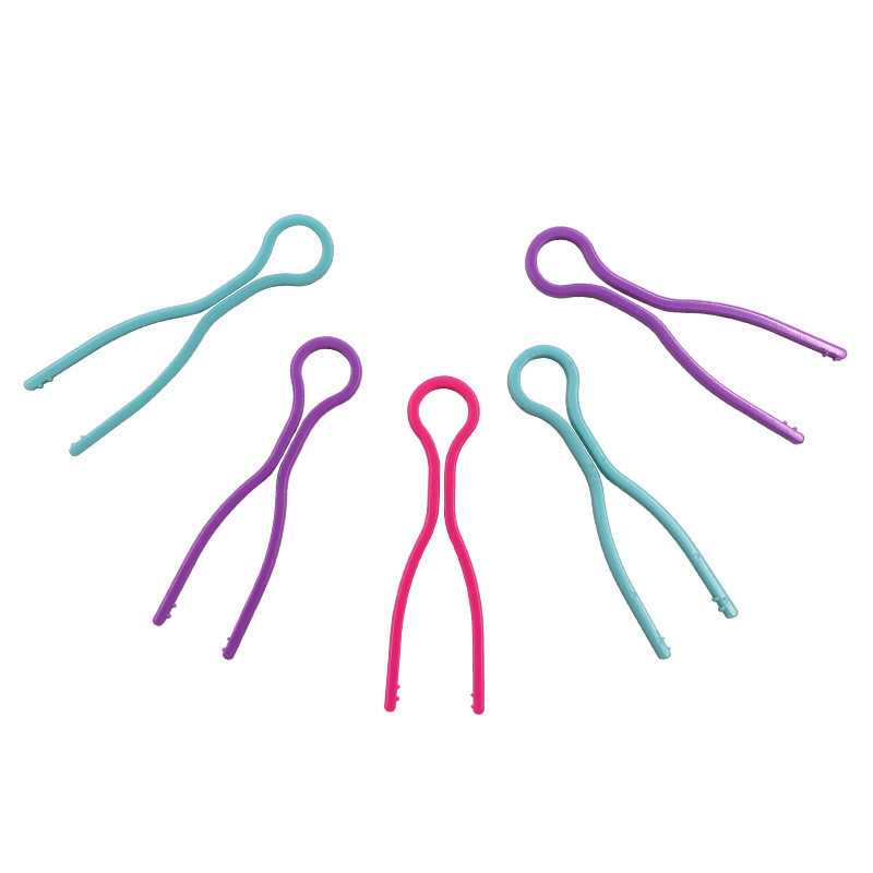 12 vnt./stal. Plastikiniai ritės spaustukai ilgo sriegio ritės laikiklis Vienspalviai siuvimo segtukai siuvimo priedai Tvarkyklės įrankiai