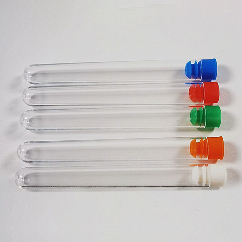 1szett /5db Műanyag tűtároló palackok 7/8,5/11cm Többfunkciós műanyag varrószerszámtartó kötőtűszervező