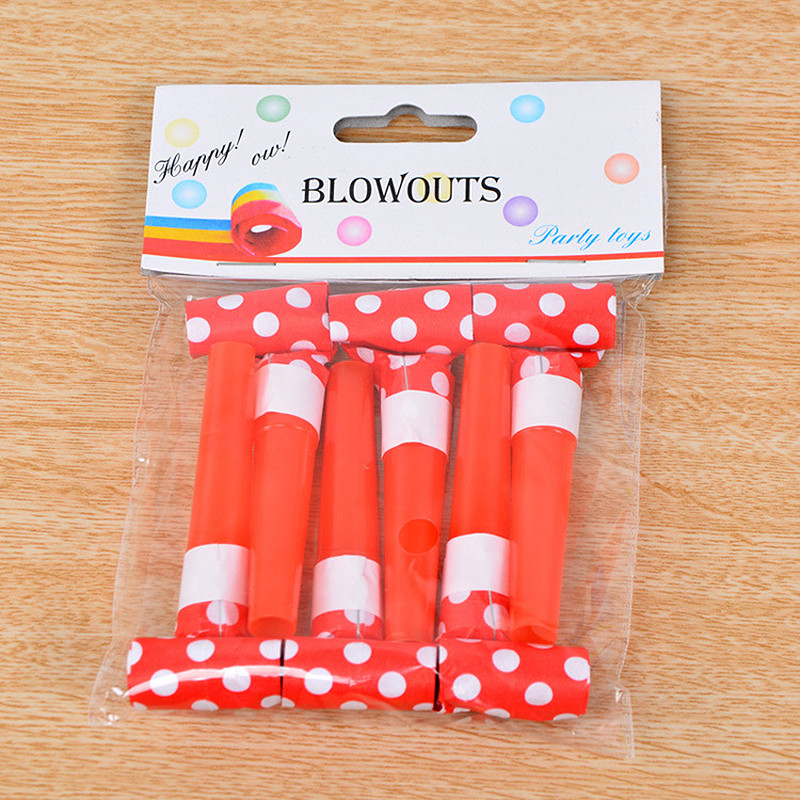 JAUNA ballītes pūķa pūķa vairumtirdzniecība 6,5 cm punktveida papīra pūķa pūķa pūķis bērniem pieaugušajiem dzimšanas dienas ballītei krāsaini svilpes trokšņu balsti