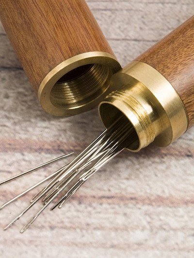 2023 Needle For The Blind Ηλικιωμένοι Βελόνα ραπτικής στο χέρι Μεγάλη οικιακή βελόνα χωρίς βελόνα για ράψιμο ρούχων Βαρέλι σανταλόξυλου