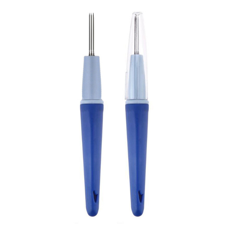 Izklaidējošie adatu pildspalvu dūrienu rīki 3 adatu vilnas filca adatām. Māksla, roku darbs, daudzveidīga šūšana, vilnas filca dūriens Le vairāku adatu rīks