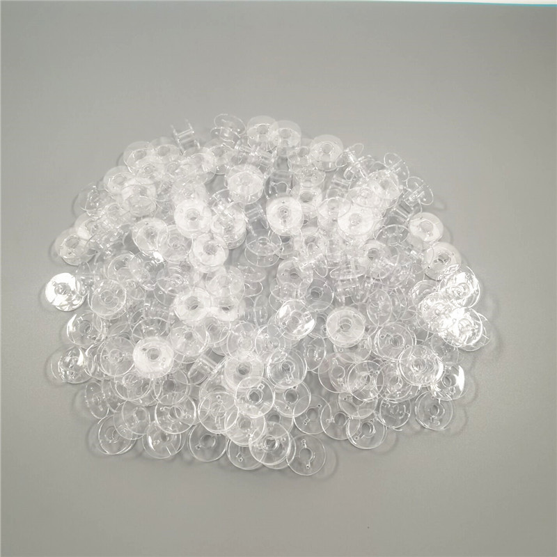 10 gab. Spoles šujmašīnai Plastmasas spoles ar maciņu Bro-Ther šujmašīnas piederumiem