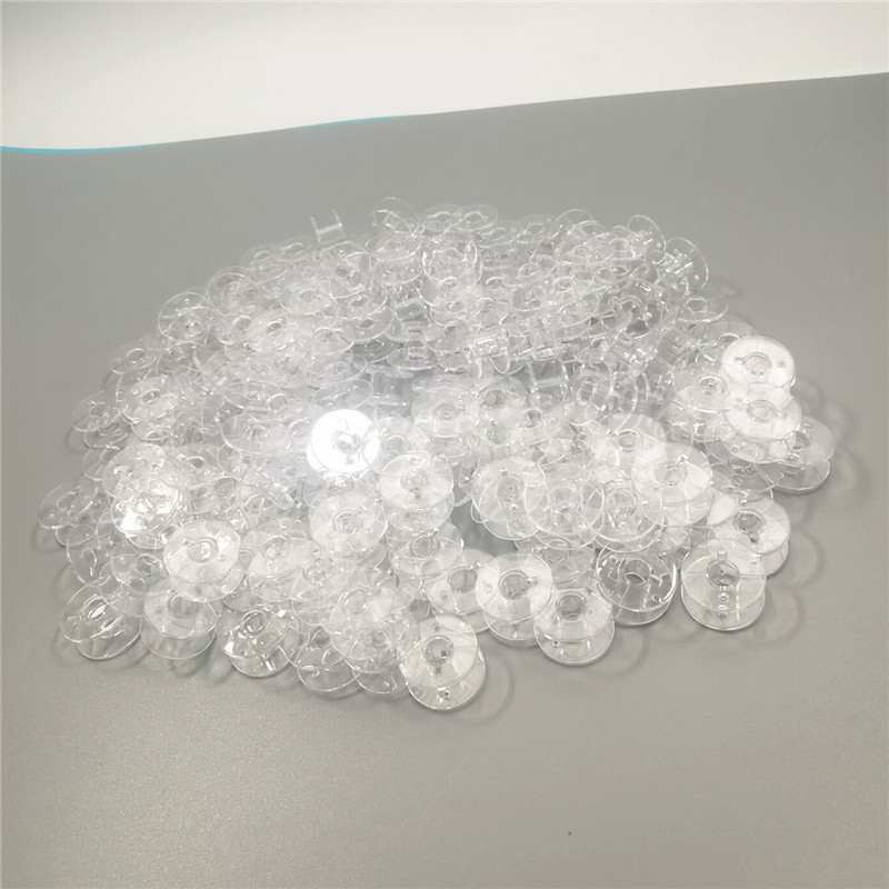 10 gab. Spoles šujmašīnai Plastmasas spoles ar maciņu Bro-Ther šujmašīnas piederumiem