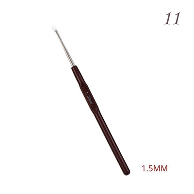 1 tk 0,5–2,5 mm heegelnõel, alumiiniumist heegelnõelad, plastikust käepidemega kudumisvardad, pitsliistud DIY õmblustööriistad