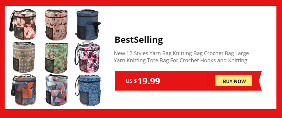 12 Styles Yarn Storage Knitting Bag Large Yarn Knitting Tote Bag