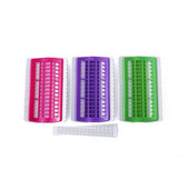 Varrótű tartó Hímzőselyem cérnarendező 30 pozíció keresztöltés sorvonal szerszámkészlet Barkács varróeszközök Hordozható