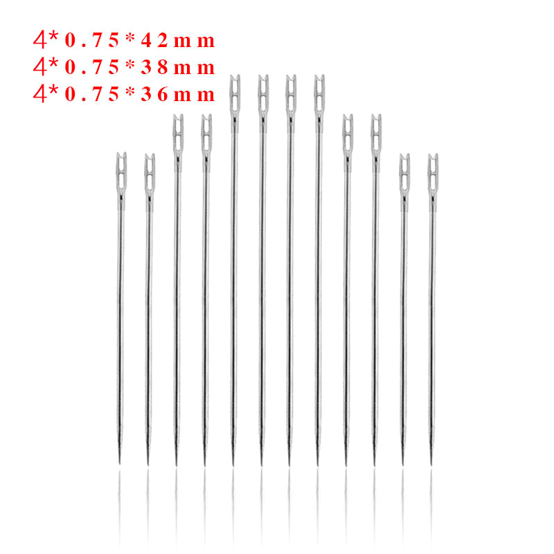 Nerūsējošā tērauda šūšanas adatu uzpirksteņu komplekts 12Gb