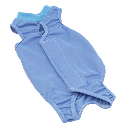 Vasaras plāns kaķa atveseļošanās uzvalks elpojošs kokvilna pēc operācijas pret laizīšanu mājdzīvnieku veste Četrkājains kombinezons kucēnu kaķēnu apģērbs