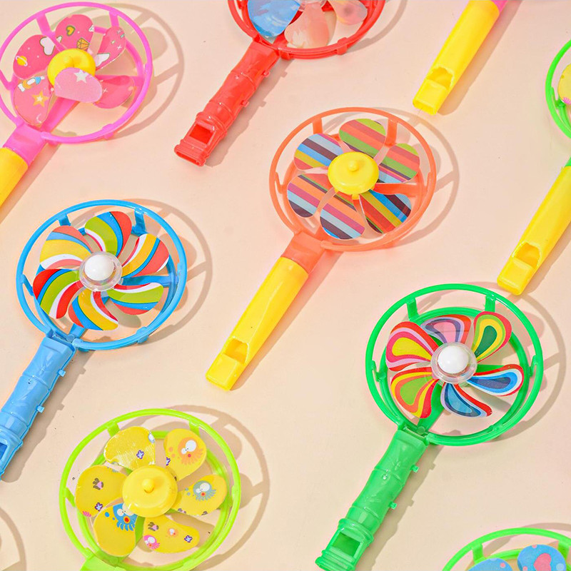 10 gab vējdzirnavu pūķa pūķa rotaļlietas bērniem dzimšanas dienas svilpei Funny Noise Maker Dzimšanas dienas ballīšu piederumi Ballīte