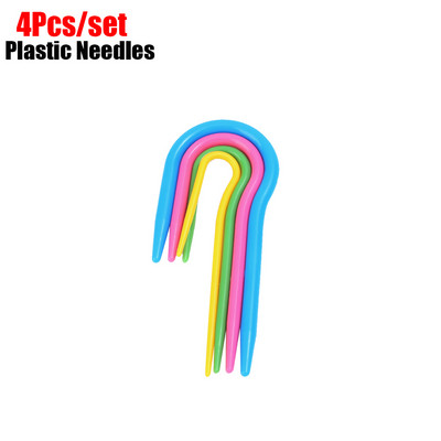 Raudona nėrimo adata Megzti nėrimo kabliukai Silikoninė rankena Mezgimo adata Matinio aliuminio kabliuko galvutės adata Mezgimo siuvimo įrankiai