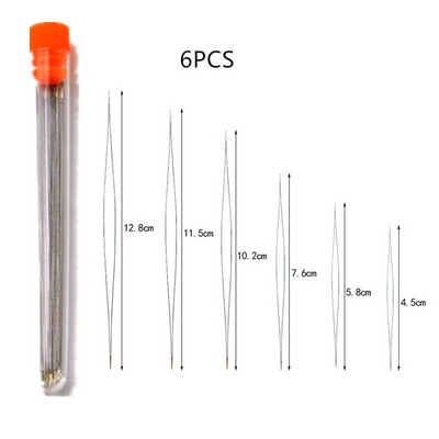 1 rinkinys atvirų didelių akių karoliukų vėrimo adatos karoliukų karoliai apyrankės įrankiai nerūdijančio plieno savaime besisriegiantys adatų smeigtukai papuošalų reikmenims
