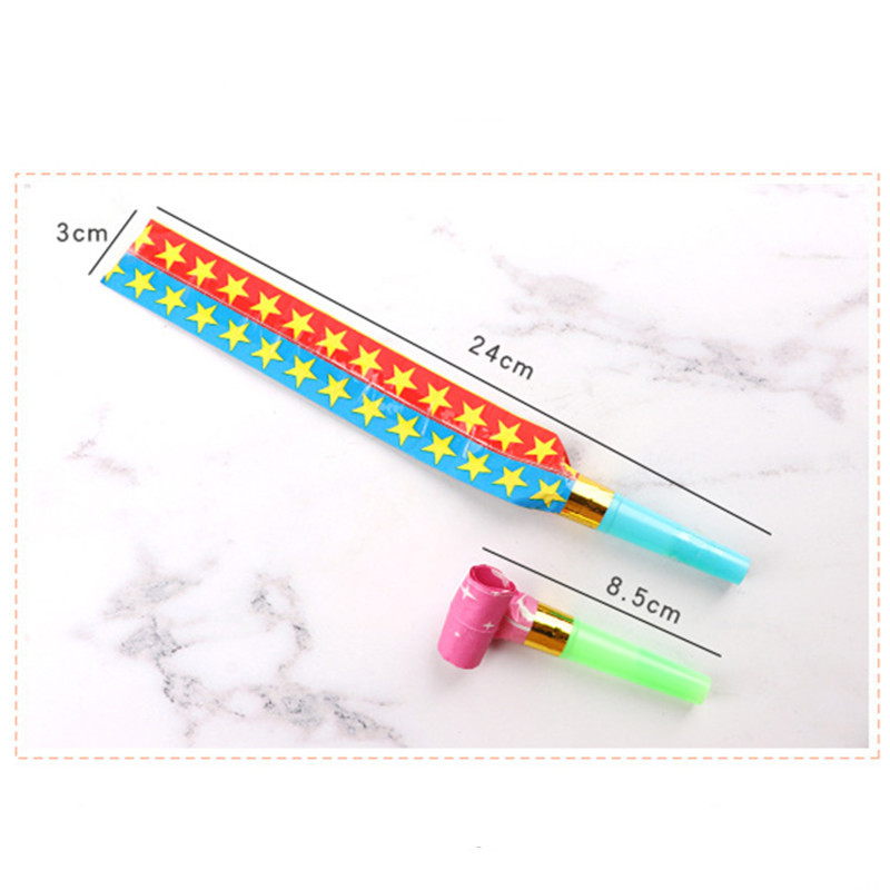 10 gab./komplekts Daudzkrāsains ballītes svilpes, bērnu dzimšanas dienas ballītes, dekorācijas piederumi, trokšņu veidotāji, rotaļlietas, somas Pinata